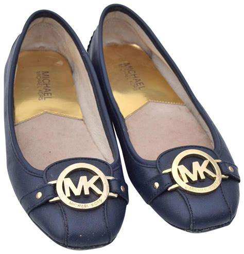 michael kors navy flats